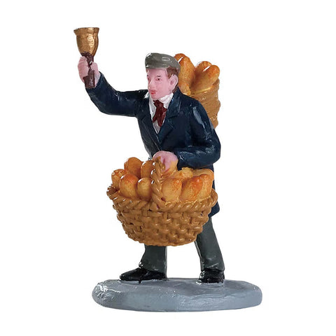 LEMAX Personaggio Venditore di pane "Bread Peddler" per il tuo villaggio di natale