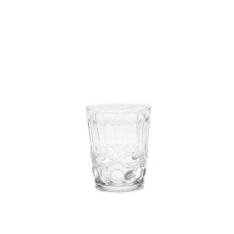 WHITE PORCELAIN Set of 6 glasses H10cm 270 ml P401200001