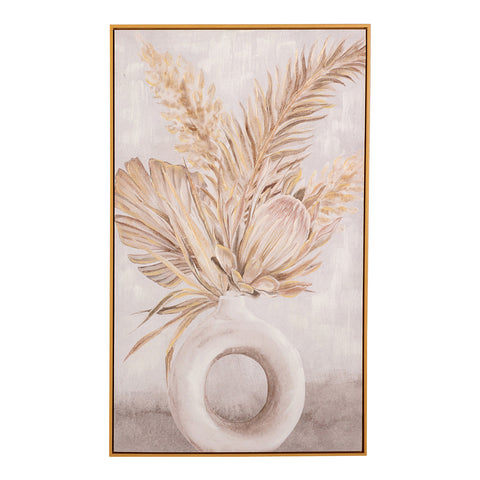 Garpe Interiores Quadro canvas vaso con fiori 2 varianti (1pz)