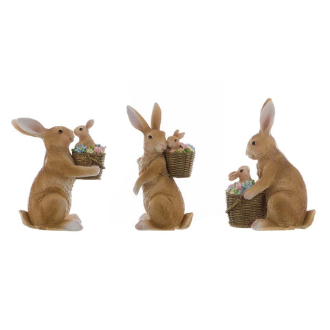 Blanc Mariclò Easter Bunny in resin "Nemorino" 3 variants (1pc)
