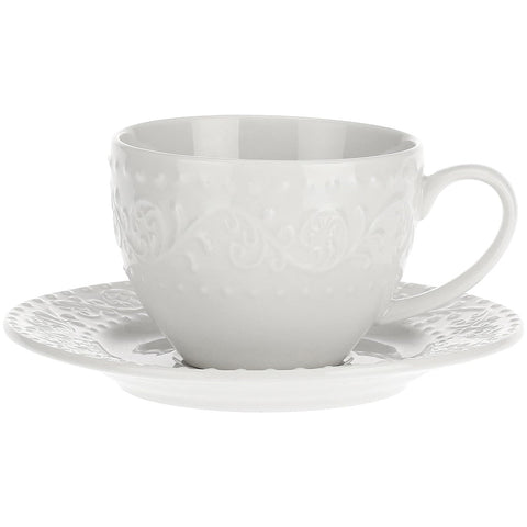 La Porcellana Bianca Set 2 Tazze Tè con piattino "Sognante" 350 ml