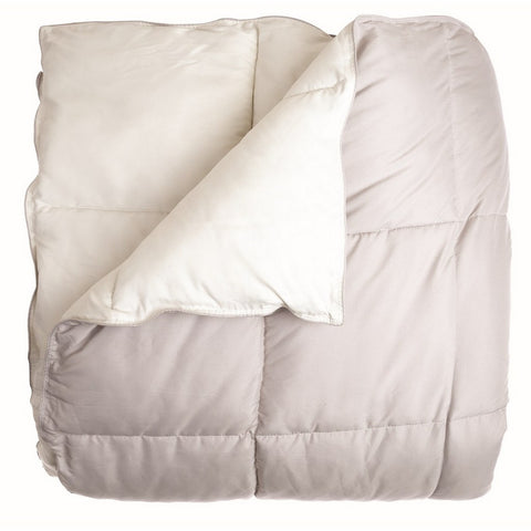 BLANC MARICLO' Quilt 1 place and a half BICOLOR double face 300gsm 220x260 cm