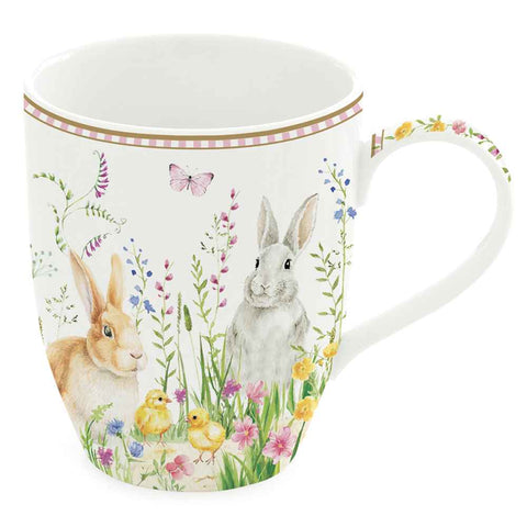 Easy Life Tazza mug in porcellana "Happy Easter" 350 ml