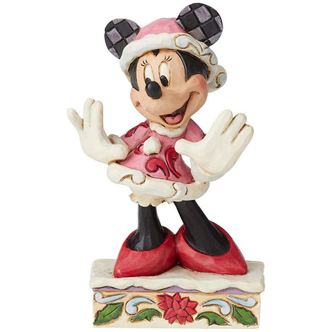 Enesco Disney Minnie Mouse Figurine en résine Pierre Jim Shore