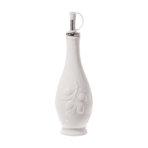 WHITE PORCELAIN Oil bottle White porcelain oil bottle 250 ml