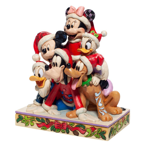 Enesco Disney Traditions Figurine en résine Mickey Mouse et ses amis Jim Shore