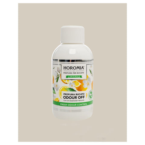 HOROMIA Natural laundry perfume for washing machine, dryer and hand dryer "Fresh Odor Control" 250ml