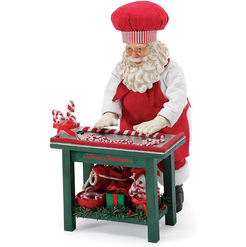 Department 56 Possible Dreams Resin Santa Claus with candies