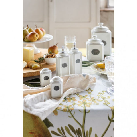 Blanc Mariclò Set 4 pieces oil vinegar salt and pepper "Everything in its place"