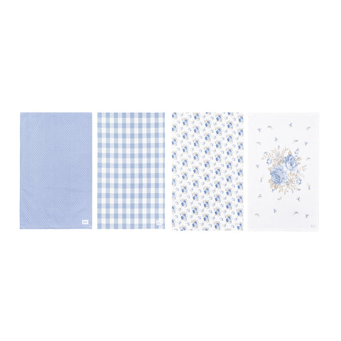 FABRIC CLOUDS Tea towel CAMILLA cotton tea towel 3 variants 50x70 cm