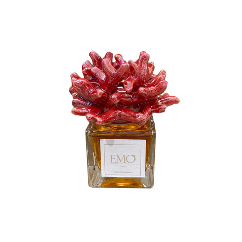 EMO' ITALIA Perfumer with red coral room fragrance with sticks 50 ml