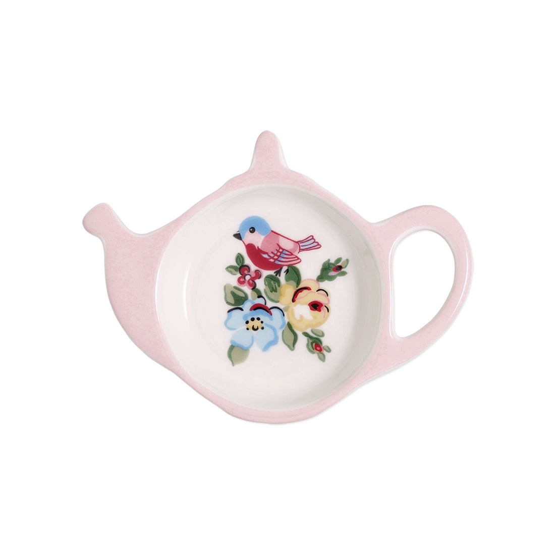 GREENGATE Tea bag holder ELLIE teapot shape porcelain 12,5x12,5cm ...