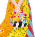 Disney Statuina Biancaneve e i sette nani "Snow White" in resina multicolore 10x10x22 cm - Angelica Home Stabia