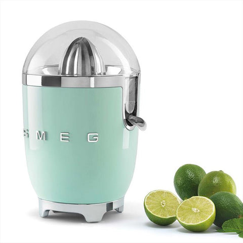 SMEG Pastel green stainless steel electric juicer 50's Style 70W
