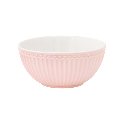 GREENGATE Small bowl mini container ALICE pink porcelain Ø8,5 H5 cm