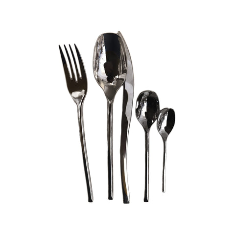 HERVIT Cutlery set in 18/10 steel Slim 21cm for 6 people 27976