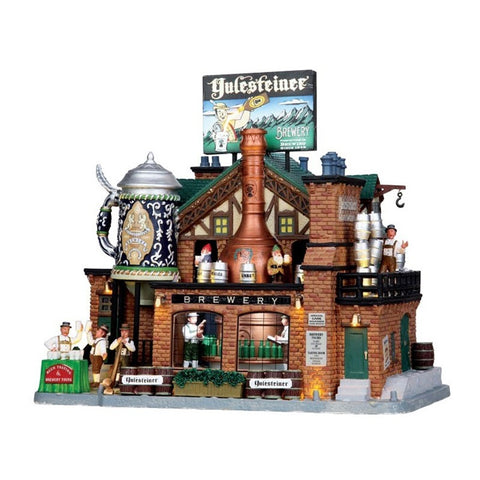 LEMAX Animated Brewery Yulesteiner Build your village 30,5x18,4x27hcm