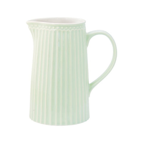 GREENGATE Porcelain jug ALICE green jug 1L STWJUGA1LALI3906