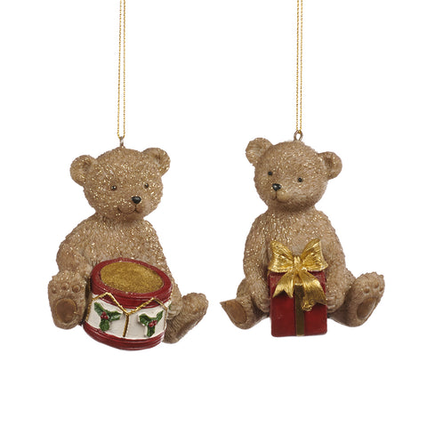 GOODWILL Christmas decoration for glittery bear tree 2 variants (1pc)