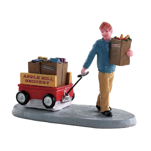 LEMAX Character Delivery boy "Grocery Delivery" for your home village