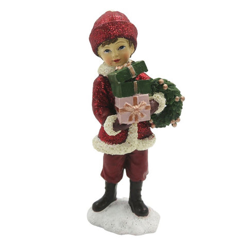 CLAYRE E EEF Décoration Décoration de Noël enfant avec coffrets cadeaux 5x4x11 cm