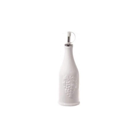 LA PORCELLANA BIANCA Bottiglia per aceto acetiera bianca 300 ml P001100253