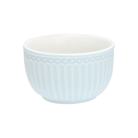 GREENGATE Small bowl mini container ALICE light blue porcelain Ø8,5 H5 cm