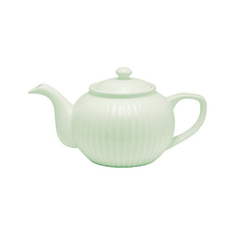 GREENGATE Porcelain teapot ALICE green 1 L 25x15x15 cm STWTEPAALI3904