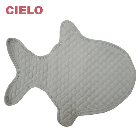 L'ATELIER 17 Fish-shaped placemat in microfiber 4 variants
