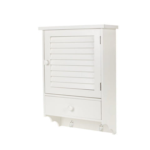 Nuvole di Stoffa White wooden cabinet 38x17.5xh56.5 cm