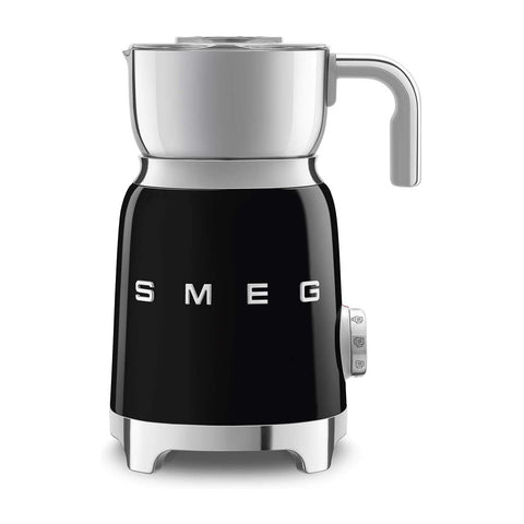 SMEG Electric milk frother cappuccino hot chocolate 600W black stainless steel