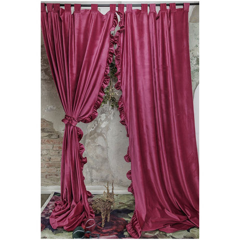 L'Atelier 17 Set of two Shabby "A Corte" Curtains 140x290 cm 3 variants (1pc)