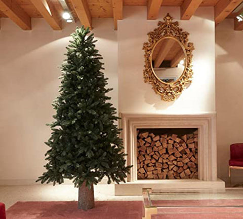 EDG Base de tronc de sapin de Noël pour résine effet bois de pin Ø30 H55 cm