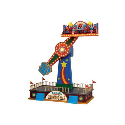 LEMAX Le carrousel du carnaval des étoiles filantes construisez votre propre village 54918