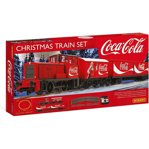 Hornby Set trenino elettrico natalizio Coca Cola R1233