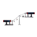 Jaegerndorfer Seggiovia ski lift con cabina a motore 24x29xh21 cm - Angelica Home Stabia