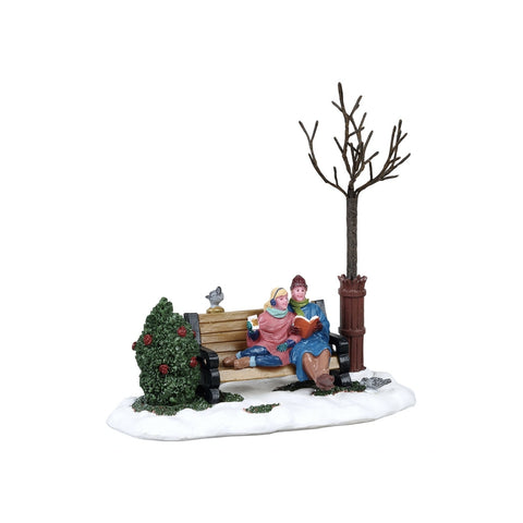 LEMAX Cozy Christmas scena decorativa natalizia Costruisci il villaggio 14,5x7,1x12,2h cm