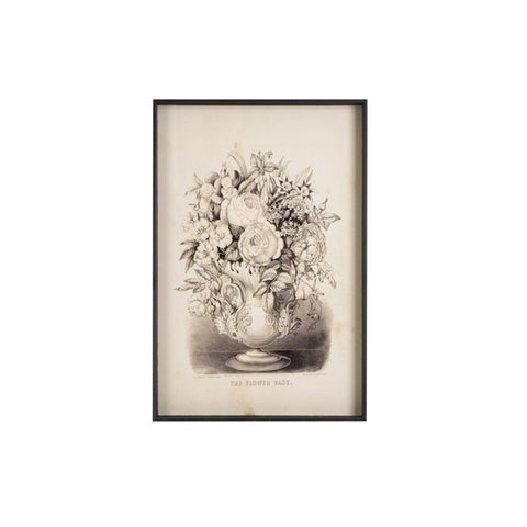 BLANC MARICLO' Decorative picture Shabby chic STILL LIFE 40x4.5xH60 cm A28288