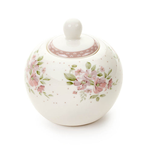 Nuvole di Stoffa Porcelain sugar bowl "Wendy" Shabby 3.5x5.5x7 cm