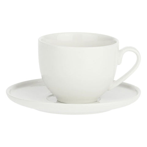 La Porcellana Bianca Set 6 tazze da caffè in porcellana "Corte" 80 ml