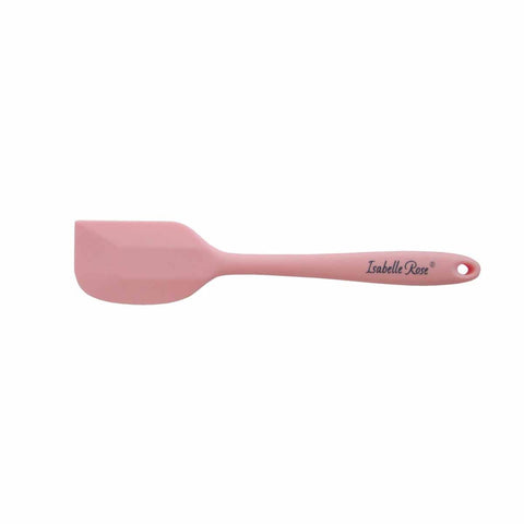 ISABELLE ROSE Pink heat-resistant silicone kitchen spatula 21 cm IRSI28