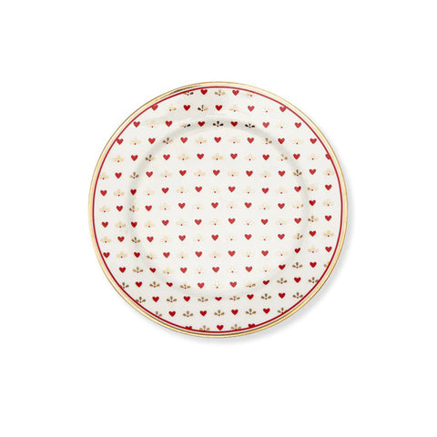 GREENGATE Dessert plate "Layla" in white porcelain D15cm