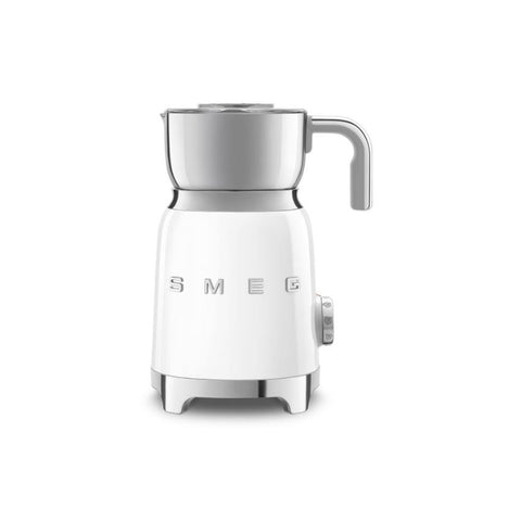 Mousseur à lait électrique SMEG pour cappuccino et chocolat chaud 500 W MFF01WHEU