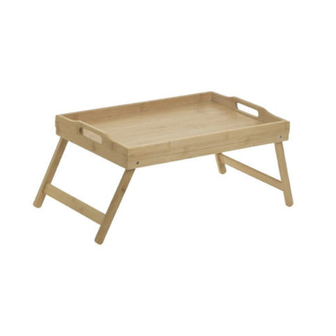In Art Bamboo bed tray with supports 60x33x25 cm