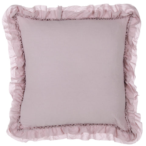 BLANC MARICLO' Cuscino quadrato da arredo divano rosa 45x45 cm a2950499ra
