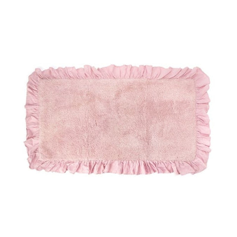 NUVOLE DI STOFFA Tappeto ROMANTIQUE cotone rosa 55x100 cm KCT21423A
