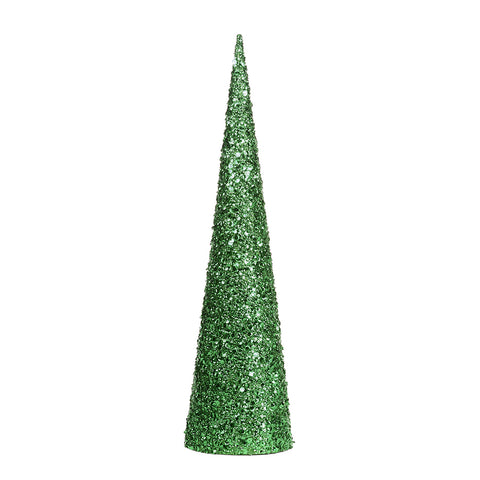 GOODWILL Glitter Sequin Cone Tree
