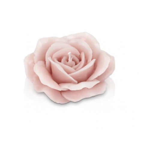 CERERIA PARMA Bougie rose thé grande bougie décorative cire blush Ø18 H10 cm