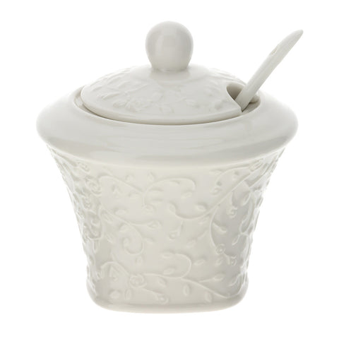 Hervit Porcelain sugar bowl "Romance" D10xH10 cm