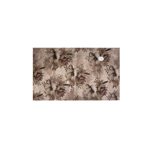 BLANC MARICLO' Non-slip carpet GOCCIE DI RIGIADA beige MADE IN ITALY 58x120